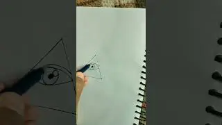 [Real Time] How to make an Illuminati symbol  in a minute || #shorts #howto