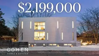 Inside a $2.2M Toronto Home by Atelier RZLBD | Modern Elegance & Luxury Design
