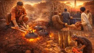 Inside a Massive Brick Factory | Brick Making Process in Factory 🔥🧱