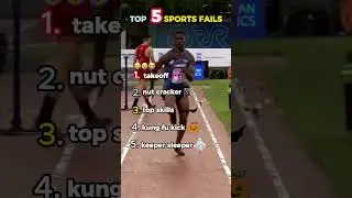Top 5 Sports Fails That&rsquo;ll Make You Laugh Out Loud 😂🏆 #shorts