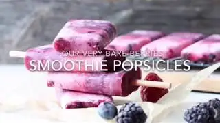 Four Very Bare Berries Smoothie Popsicle Recipe