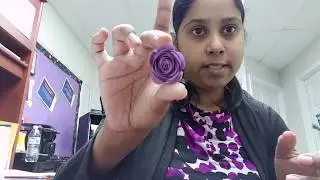 How to make a 3d paper flower using cricut tweezers