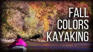 Fall Colors Kayaking - Huron River - Ann Arbor Michigan