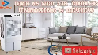 Bajaj DMH 65 Neo 65L Desert Air Cooler Unboxing And Review New Model  2022 #bajajelectricals