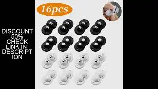 16/8/4 Pcs Self Adhesive Caster Wheels Stainless Steel Nylon 360 Degree Rotation Paste Swivel Wheels