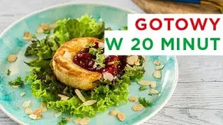Ser camembert w panierce 🍳 z żurawiną