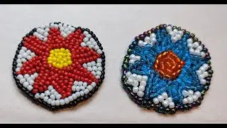 8 Pointed Star Beading Demo - For Winter / Summer Solstice