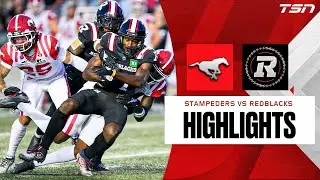 CFL Week 9: Calgary Stampeders vs. Ottawa Redblacks | FULL HIGHLIGHTS