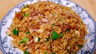 How do you make fragrant and delicious egg fried rice at home? :: delicious food