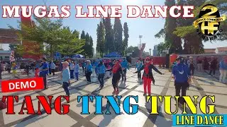 #DEMO #TANG #TING #TUNG #linedance | MUGAS #semarang - 2HF Dance #Community - #viraldance #viralsong