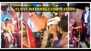 Indian Wedding Funny Compilation | Part 1 | Bride & Groom Fight #Subscribe4more