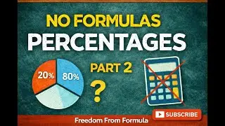 This Percentage Question Breaks All Formula Rules (Part 2)  #percentages #aptitude #maths