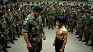 Bruce Lee at military base Green Beret 6'4 PROVE it works &mdash; 13 seconds, requested training.