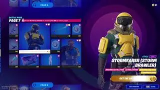 STORMFARER (STORM BRAWLER) in Fortnite Chapter 3 Season 3 ! Music Pack in Fortnite Season 3