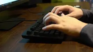 Typing on Das Keyboard 4 Ultimate