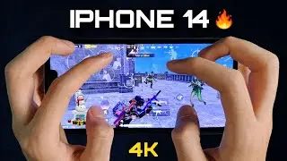 IPHONE 14 PUBG HANDCAM IN 2025 🔥 6-FINGER FULL GYRO || EXTREME + 60FPS PUBG TEST || LIVIK GAMEPLAY!