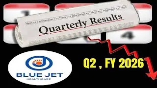 Blue Jet Healthcare Quarterly Results Q2 FY 2026, Blue Jet Healthcare Share, Blue Jet Healthcare