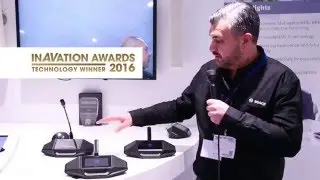 Bosch Security DICENTIS Wireless Conference System - Integrated Systems Europe Amsterdam 2016