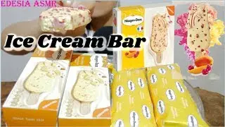 ASMR 咀嚼音 Häagen-Dazs Ice Cream Bar ハーゲンダッツアイスクリームバー 哈根達斯雪糕 하겐다즈 아이스크림바 먹방 *EATING SOUND*