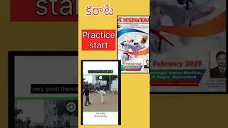 KARATE PRACTICE CLASS ..| mansoorabadh sriramhills colony |Self protection|my baby karate practice