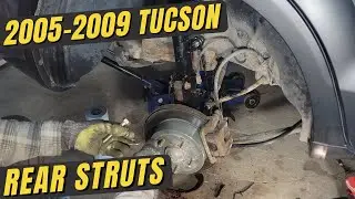 Rear Strut Replacement | Hyundai Tucson 2005-2009