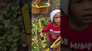 Filling Our Raised Beds Using the Hugelkultur Method #familyvlog #blackmarriage #urbangarden