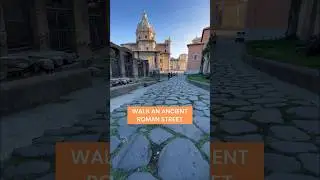 Walk an ancient Roman street: Clivus Argentarius in Rome
