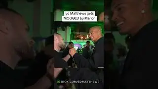 Ed matthews gets Mogged by Marlon at LA party #Marlon #edmatthews
