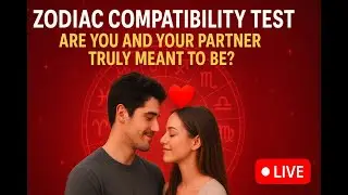 Zodiac Compatibility LIVE  Find Out You and Your Partner Are Truly Meant❤️ Love Astrology 2025