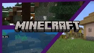 Search for Warmth: Finding A Shipwreck, Zombie Village, And Flower Field! Minecraft Long Play Ep. 8
