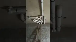 upvc hanging work 4inch & 3inch #shortsfeed #plumber