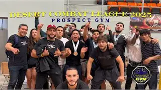 PROSPECT GYM EN DESERT COMBAT LEAGUE 2025⚡️🥋 | Documental | Prospect Gym Fitness & Combat 