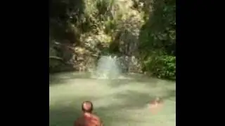 Adonis Waterfall Jump in Cyprus