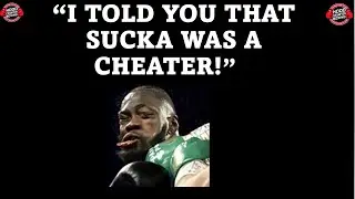 DEONTAY WILDER WAS RIGHT ABOUT TYSON FURY CHEATING.  NO POWER AFTER WILDER, WHYTE & CHISORA FIGHTS.