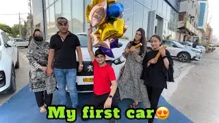 Finally car leli zindagi ki peheli😍