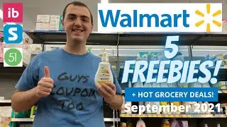 5 FREEBIES AT WALMART ~ HOT GROCERY DEALS! ~ SEPTEMBER 2021