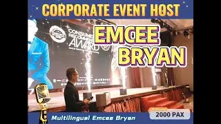 EMCEE (MC) CORPORATE EVENT CONFERENCE AWARDS HOST | EMCEE BRYAN