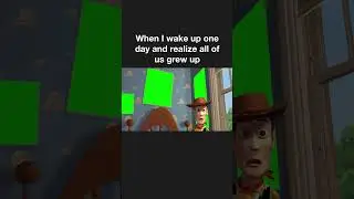 Woody Posters Getting Replaced meme - Green Screen - Toy Story