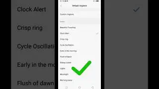 How to change alarm ringtone in vivo | Vivo alarm settings #tech #shorts