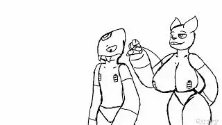 boobs got charged #animation #theredmation