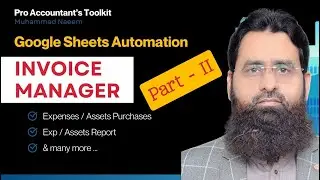 Fully Automatic Invoice Manager in Google Sheets | Apps Script Accounting System for Service sector