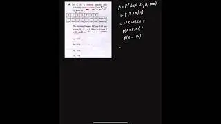 Calculating Type II Error for Neyman-Pearson Most Powerful Test | UPSC ISS 2024 Paper-2 | Problem-24