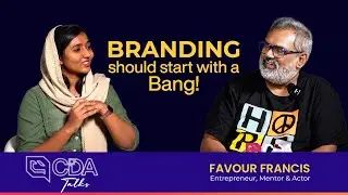 Branding should start with a bang! | Favour Francis | QCDA Talks