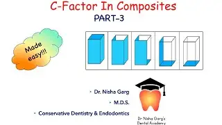 C FACTOR FOR CLASS V COMPOSITE RESTORATIONS | DR NISHA GARG'S DENTAL ACADEMY