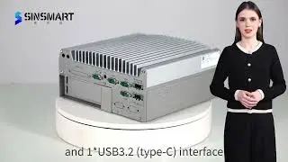 SINSMART industrial embedded fanless pc(SIN 3180 Q670E)#industrialpc #fanlesspc