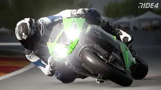 RIDE 4 Career Mode #511 600CC PASSION - Kawasaki NINJA ZX-6R 636 (2014) Gameplay & Replay