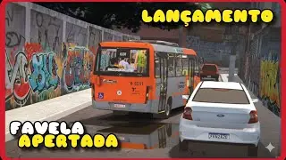 🟡 proton bus simulator - LAN&Ccedil;AMENTO! MOD MAPA COM FAVELA DE RUAS APERTADAS