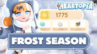 Heartopia's NEW Winter Frost Season is AMAZING!!! ❄️☃️