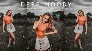 DEEP MOODY | Lightroom Mobile Preset Free DNG | Lightroom presets