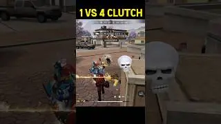 Impossible 1VS4 Clutch Revenge🔥😎 1vs4 #badge99 #freefire